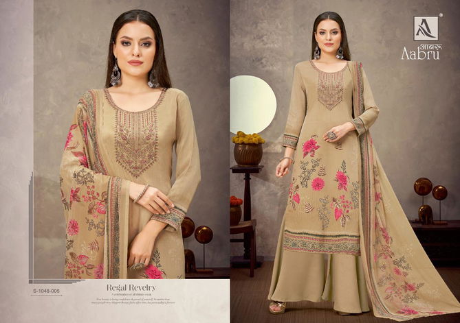 Alok Aabru Regular Wear Wholesale Printed Salwar Suits Catalog